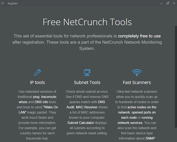 Download netcrunch free for macs